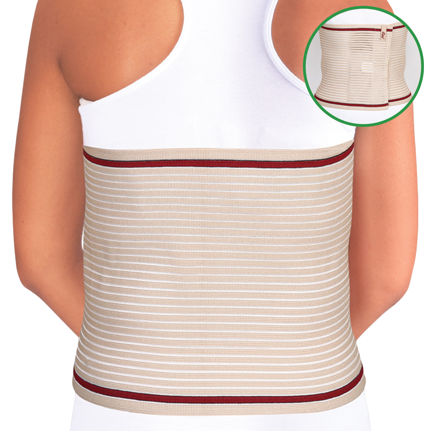 Ceinture abdominal aéré