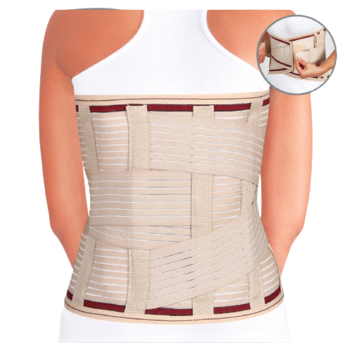 Lombostat Aéré Rigide Double Fermeture