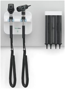 Welch Allyn 77792-MNOBP 777 Green Series Système mural de diagnostic intégré PanOptic MacroView avec illuminateur de gorge SureTemp - Image 2